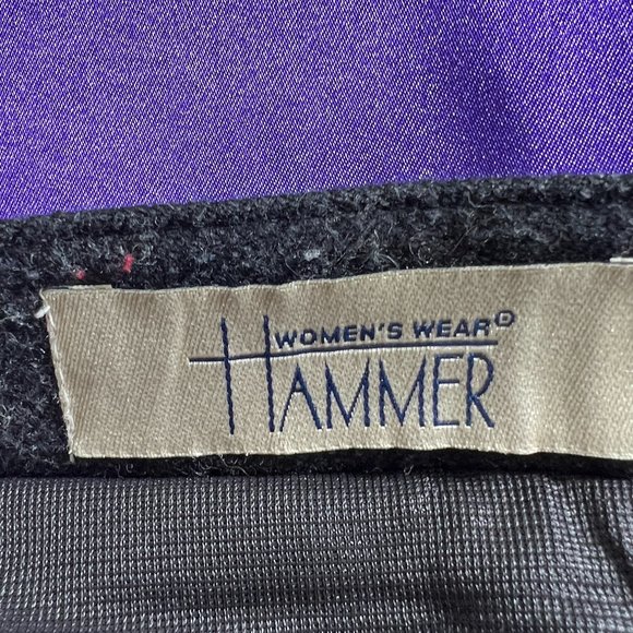 VTG 📌 Hammer Bavarian Pencil Virgin Wool Loden Skirt - Picture 14 of 16